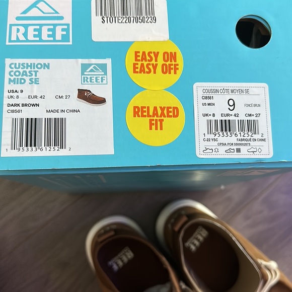 Reef F22 Cushion Coast Mid SE Shoes - NEW IN BOX - Picture 5 of 6